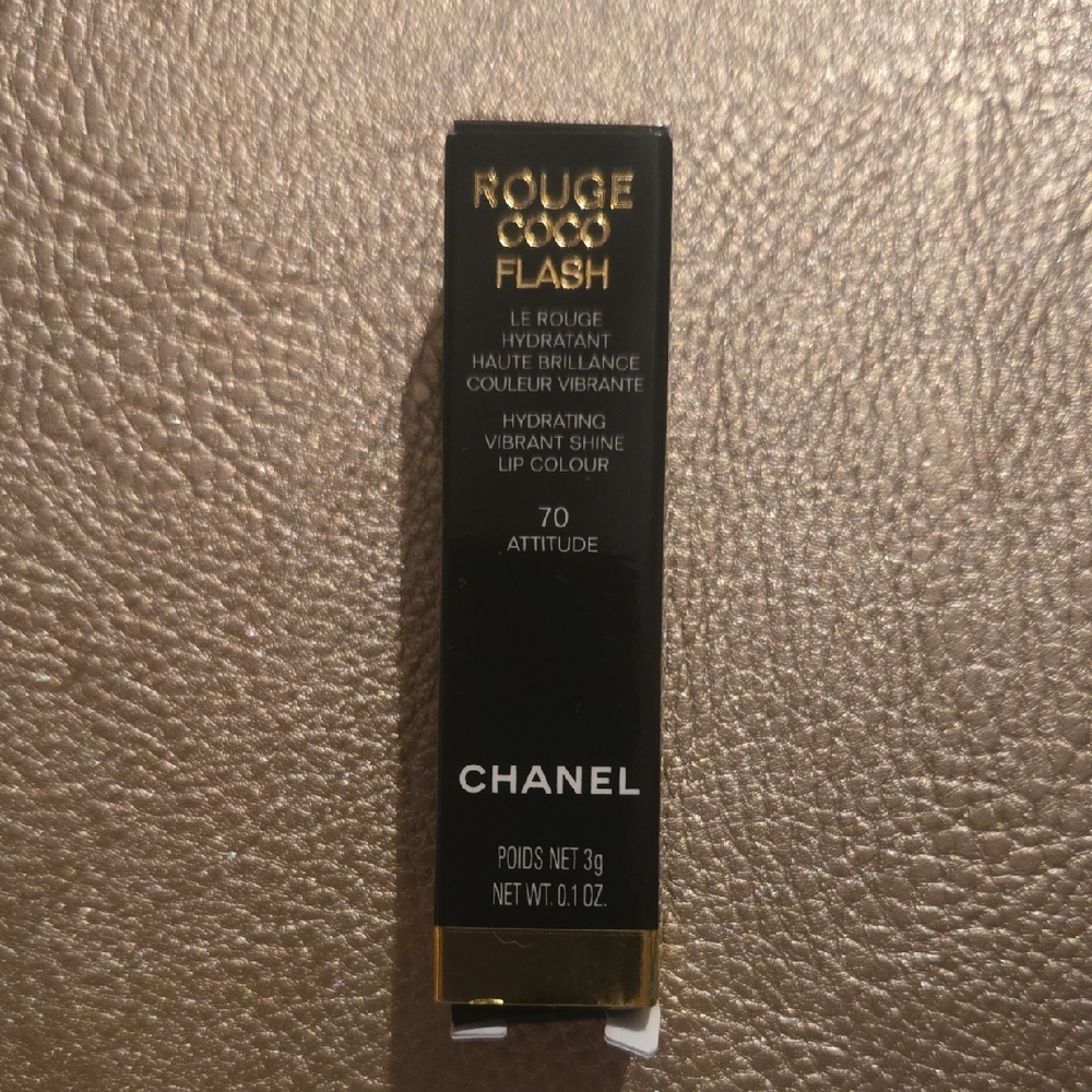 CHANEL Rouge Coco Flash Lip Color - Black and Gold